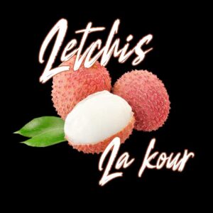 t shirt zabi 974 letchis la kour