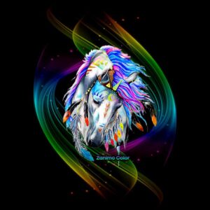 t shirt zanimo color papillon