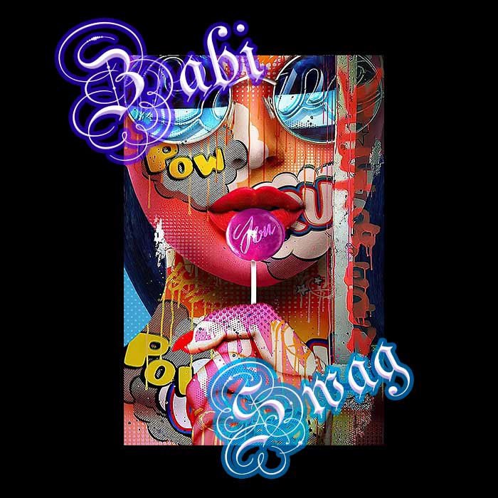 t shirt zabi swag femme culture pop
