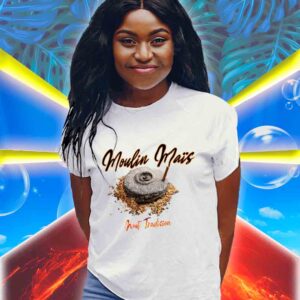 t shirt zabi 974 moulin maÏs nout tradision
