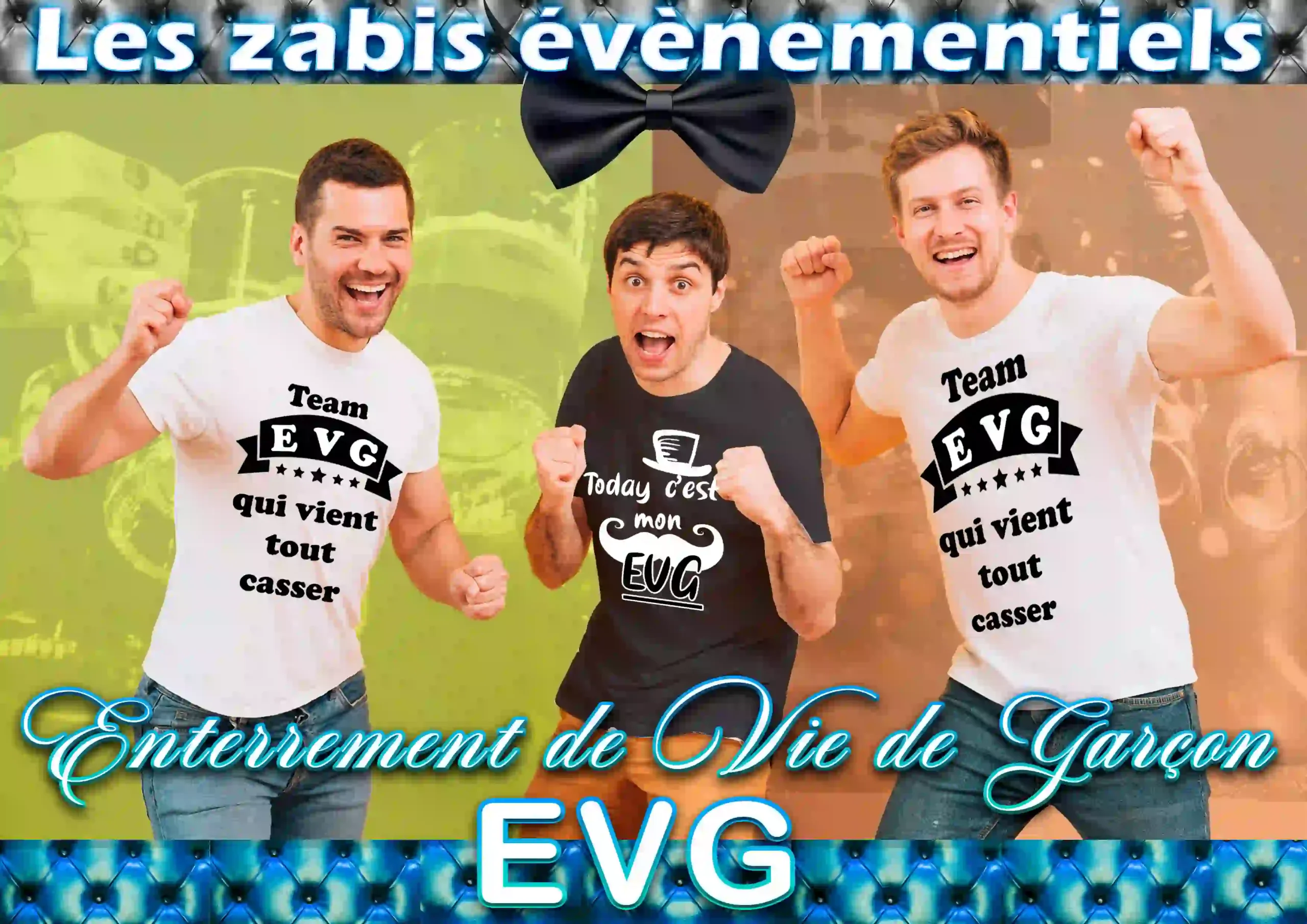 t shirt enterrement de vie de garçon evg