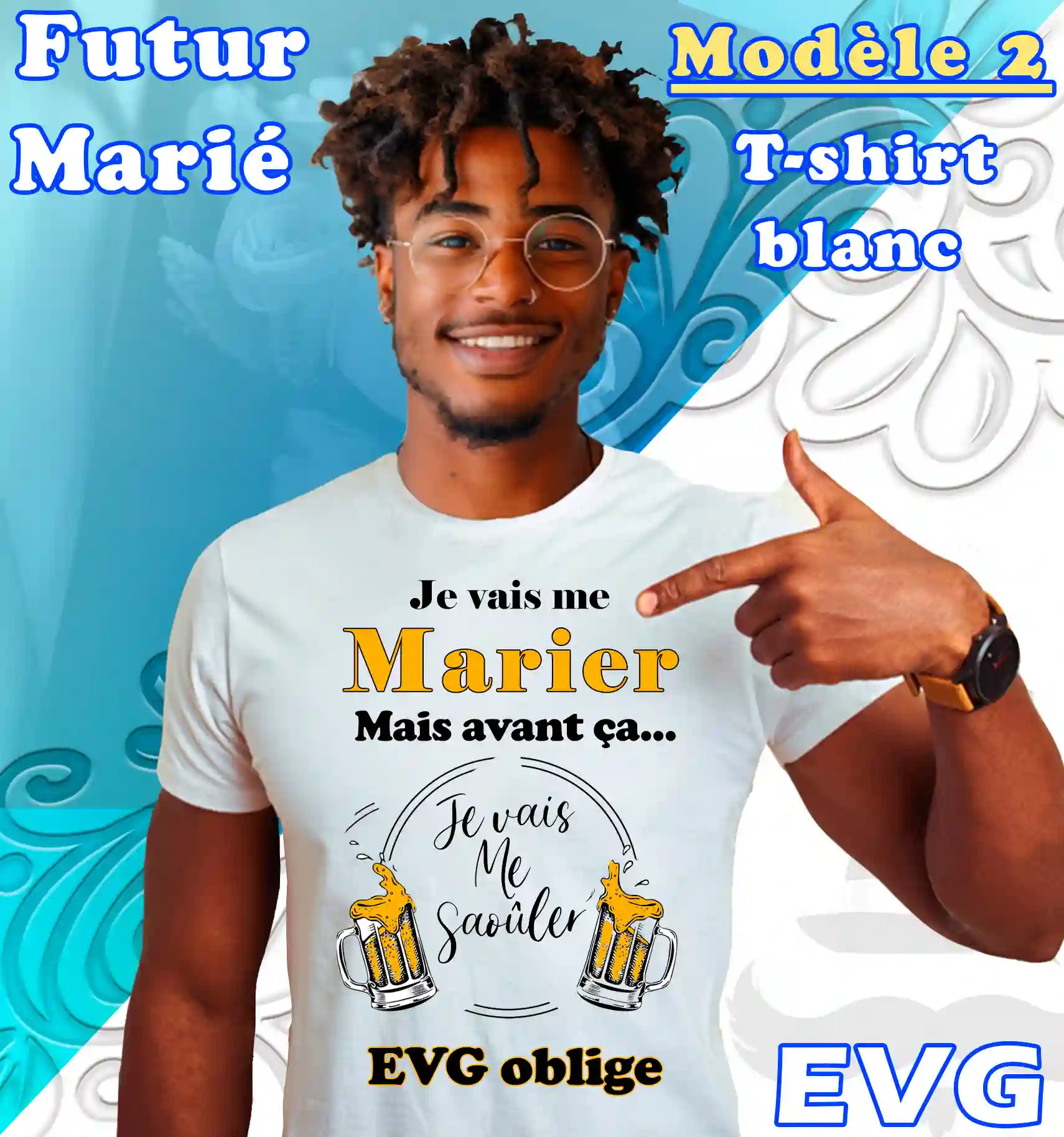 t shirt enterrement de vie de garçon evg