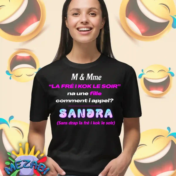 t shirt collector kassaz lé kui jeux de mots avec prénom
